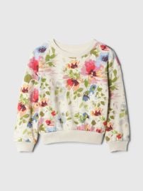 GAP Vintage Soft Floral Sweatshirt at GAP