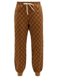 GG-JACQUARD TRACK PANTS | GUCCI at Matches