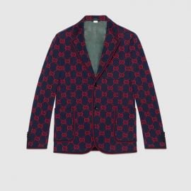 GG Jersey Formal Jacket at Gucci