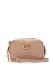 GG Marmont Small Quilted-Leather Bag by Gucci at Matches