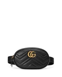 GG Marmont Small Quilted Leather Belt Bag at Bergdorf Goodman