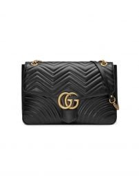 GG Marmont large shoulder bag at Farfetch