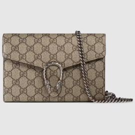 GG Supreme Dionysus Chain Wallet US at Gucci