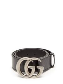 GG leather belt  Gucci  FASHION US at Matches