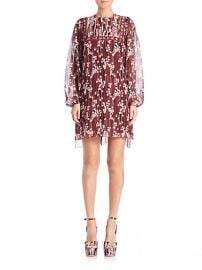 GIAMBA - Floral Blouson Dress at Saks Fifth Avenue