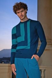 GIO INTARSIA CREWNECK Trina Turk at Mr Turk