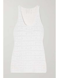 GIVENCHY Jacquard-knit tank NET-A-PORTER at Net a Porter