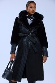 GOODIE MIXED MEDIA COAT AKIRA at Akira