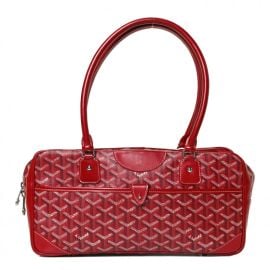 GOYARD Goyardine Saint Martin Red 962984 FASHIONPHILE at Fashionphile