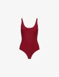 GUCCI - Lido Monogram Jacquard Swimsuit | Selfridges.com at Selfridges