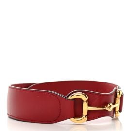 GUCCI Efesto Leather Horsebit 25mm Belt 70 28 New Cherry Red 1462939 FASHIONPHILE at Fashionphile