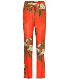 GUCCI Printed jacquard trousers at Mytheresa