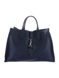 GUCCI SOFT JACKIE TOP HANDLE TOTE at The Real Real