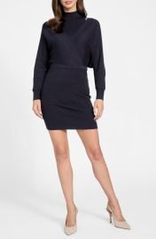 GUESS Anita Dolman Long Sleeve Sweater Minidress at Nordstrom