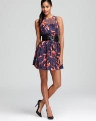 GUESS Dress - Tasha Belted at Bloomingdales