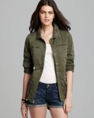 GUESS Jacket - Military Twill at Bloomingdales