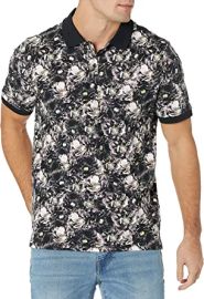 GUESS Men39s Short Sleeve Eco Dewayne Polo at  Mens Clothing store at Amazon