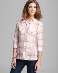 GUESS Shirt - Kensington Plaid at Bloomingdales