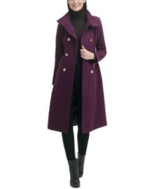 GUESS Women39s Double-Breasted Walker Coat - Macy39s at Macys