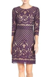 Gabby Skye Placement Lace Dress at Nordstrom