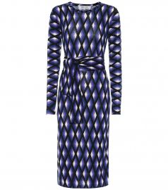 Gabel printed wool midi dress at Mytheresa