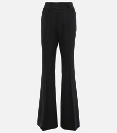 Gabriela Hearst - High-rise wide wool pants at Mytheresa