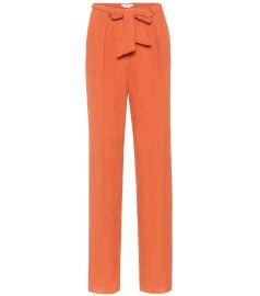 Gabriela Hearst - Thomazia cotton and silk pants at Mytheresa