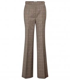 Gabriela Hearst - Vesta checked wide-leg virgin wool pants at Mytheresa