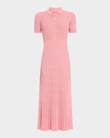 Gabriela Hearst Amor Ribbed Cashmere Midi Dress at Neiman Marcus