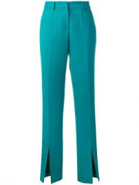 Gabriela Hearst Front Slit Trousers - Farfetch at Farfetch