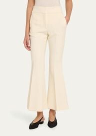 Gabriela Hearst Marsh Flared Wool Pants - at Bergdorf Goodman