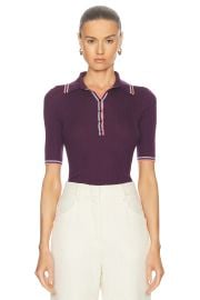 Gabriela Hearst Perro Polo Top at FWRD