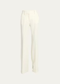 Gabriela Hearst Rhein Wool Flare Pants - at Bergdorf Goodman