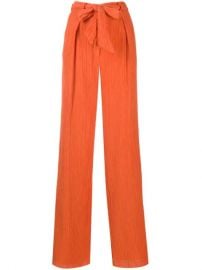 Gabriela Hearst Tomazia tie-waist Trousers - Farfetch at Farfetch