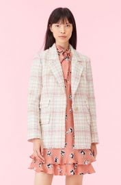 Gabrielle Plaid Blazer by Rebecca Taylor at Rebecca Taylor