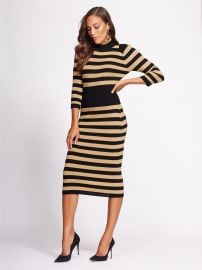 Gabrielle Union Collection - Stripe Sweater Dress at NY&C