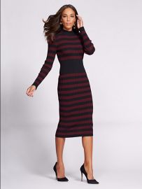 Gabrielle Union Collection Mock Neck Sweater Dress by New York & Company at NY&C