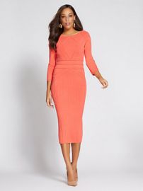Gabrielle Union Collection Stitched Sweater Dress by New York & Company at NY&C