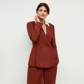 Gaia Jacket - Sharkskin  Rust ndash at M.M.LaFleur