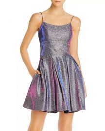 Galaxy Glitter Cocktail Dress at Bloomingdales