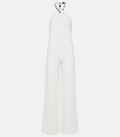 Galvan Globe Cleopatra embellished jumpsuit at Mytheresa