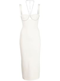 Galvan London Celeste crystal-embellished Midi Dress - at Farfetch