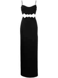 Galvan London Siren Sheer Panel Dress - at Farfetch