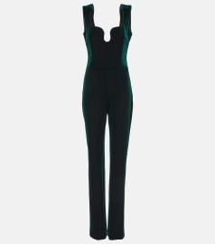 Galvan London Siren straight leg jumpsuit at Mytheresa