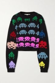 Game On Crop Sweater by Stella McCartney at Net A Porter