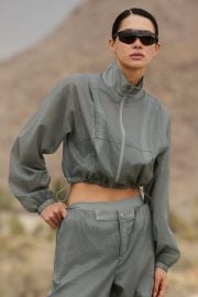 Game Time Full Zip Jacket - Lunar Grey ALO at Alo Yoga