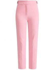 Gamila Mid-Rise Ankle Pants at Veronica Beard