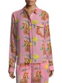 Ganni - Marceau Floral-Print Blouse at Saks Fifth Avenue