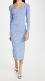 Ganni Melange Knit Dress in Daphne at Shopbop