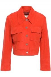 WornOnTV: Ali’s orange suede trucker jacket on God Friended Me ...